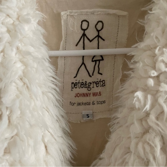 Johnny was Pete and Greta Sherpa vest size small - Picture 3 of 5